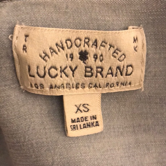 Lucky Brand denim shirt - Picture 2 of 2